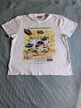 Fender Record Player Tee Sz M
